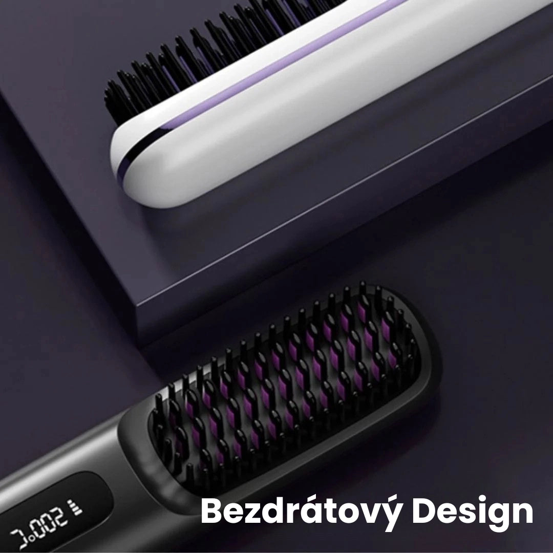 PRVNÍ inteligentní stylingový kartáč na krátké vlasy