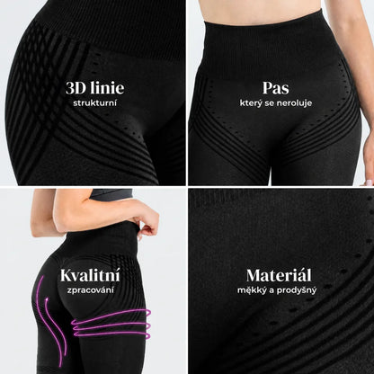 Modelující legíny 3D – Push-up & proti celulitidě