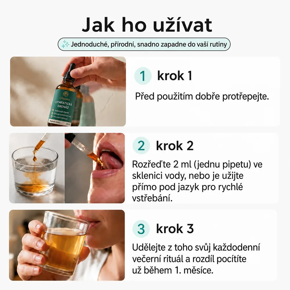 Lymfatická drenáž Oliviaro
