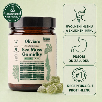 Gumídky s mořským mechem 16 v 1 Oliviaro